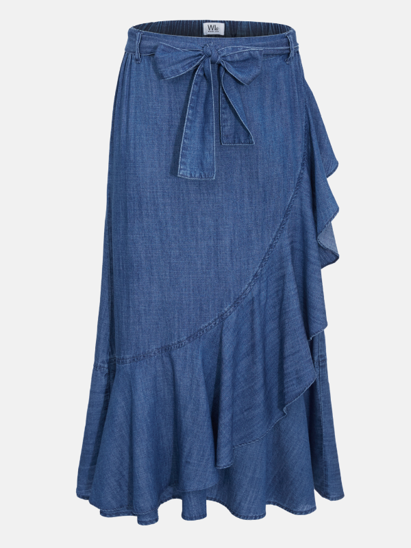 Ruffle Wrap Maxi Skirt – The Reflective Ruffle Wrap Maxi Skirt – The Reflective