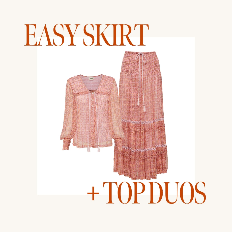 12 Easy Skirt + Top Duos ... All On Sale Now