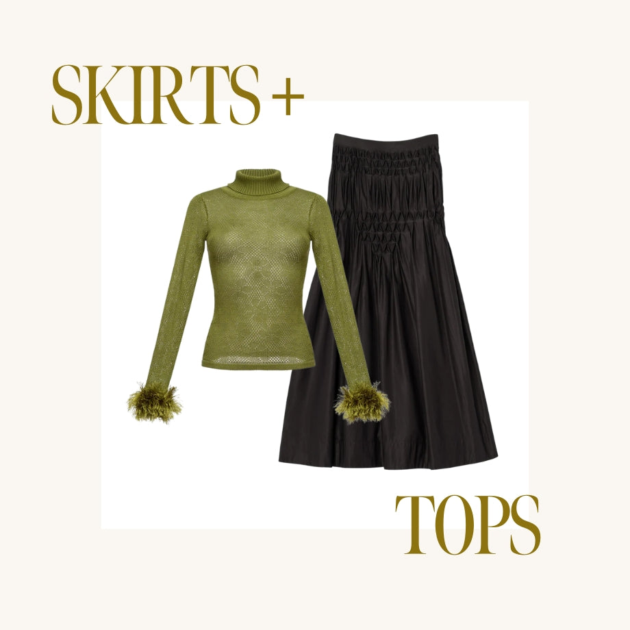 13 Dressy Skirt + Top Pairings