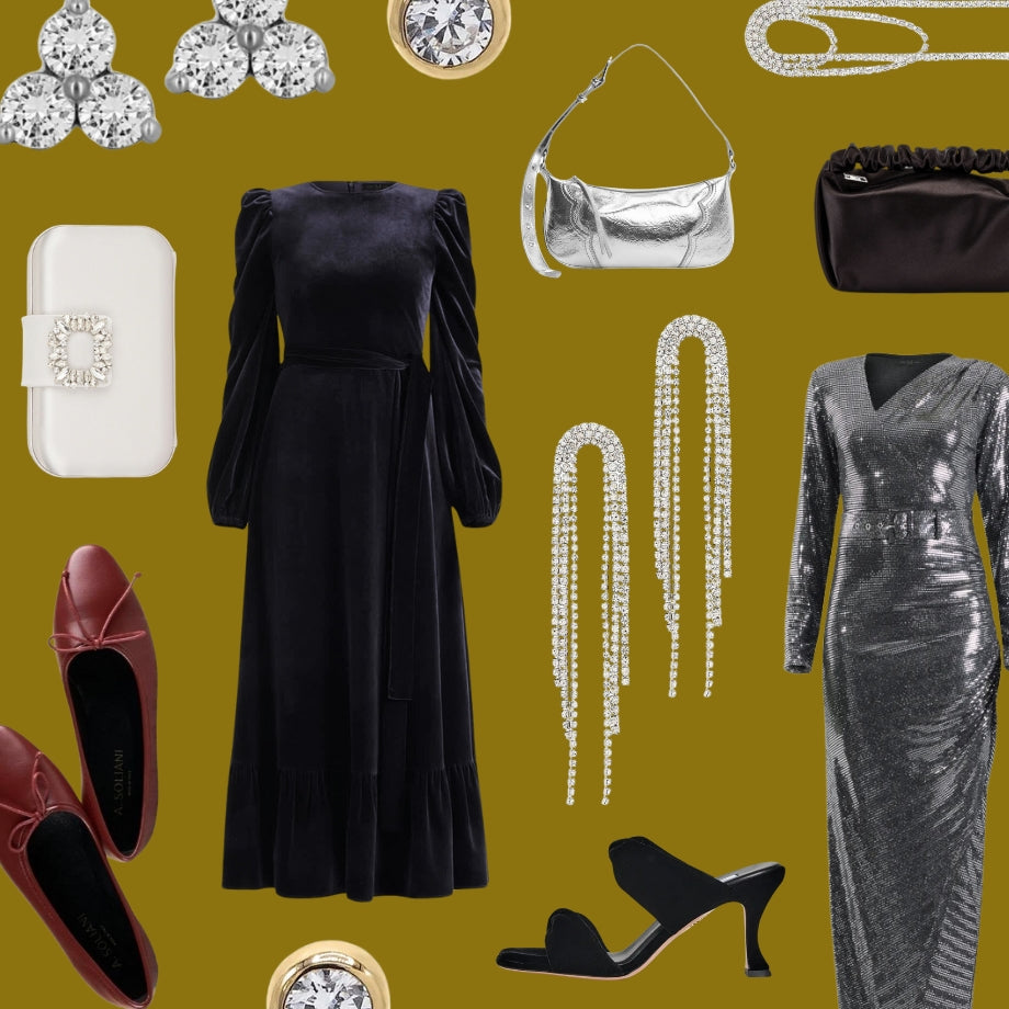 5 Easy Ways to Style Classic Holiday Season Dresses