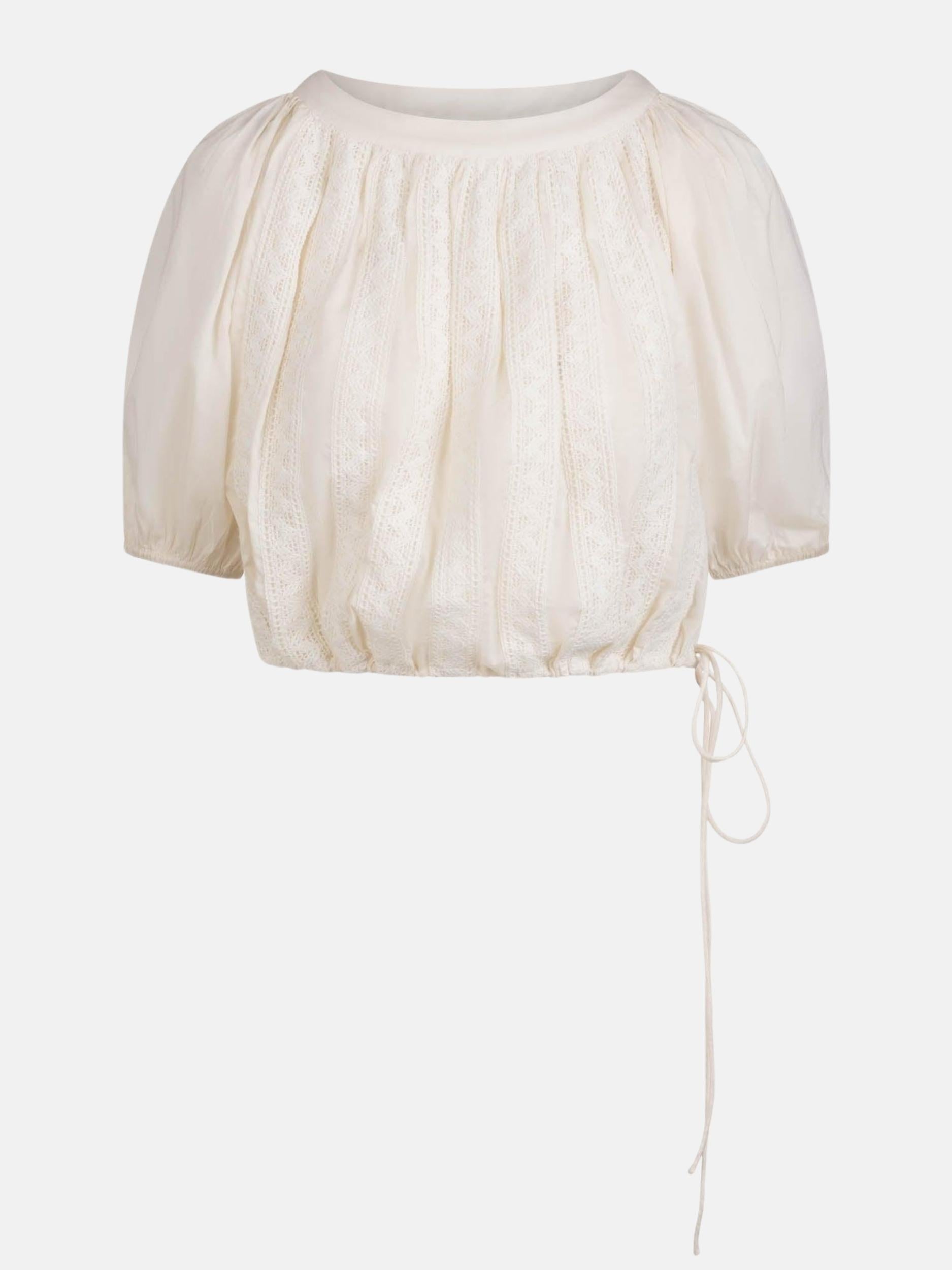 Kailua Lightweight Cropped Top in Opaline