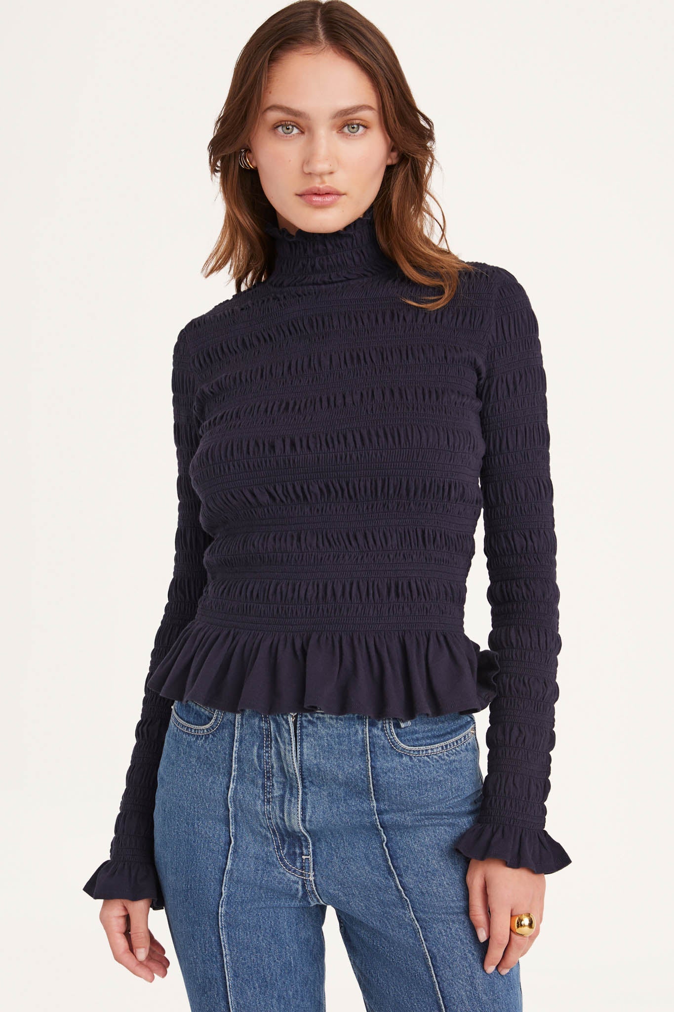 Kantor Top in Navy