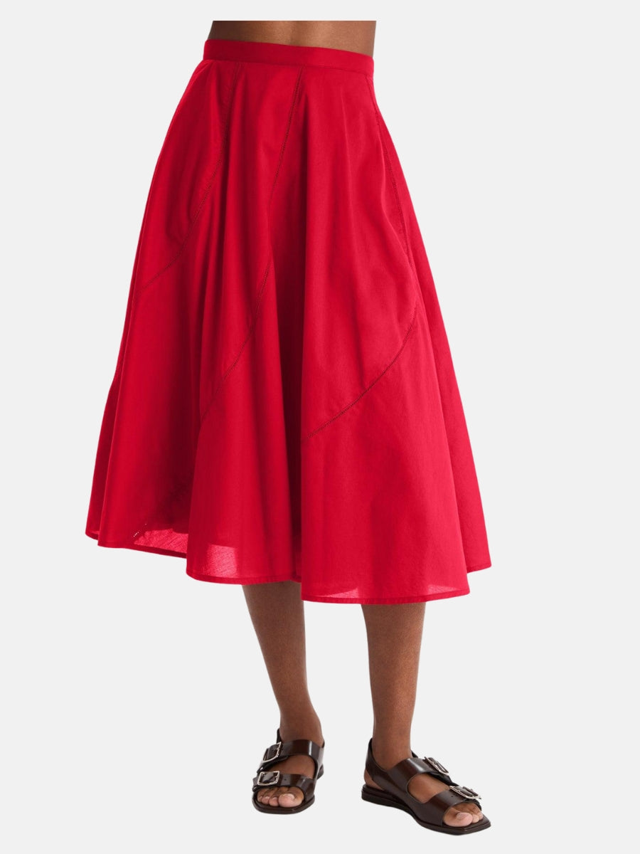 Vestige Skirt in Rouge