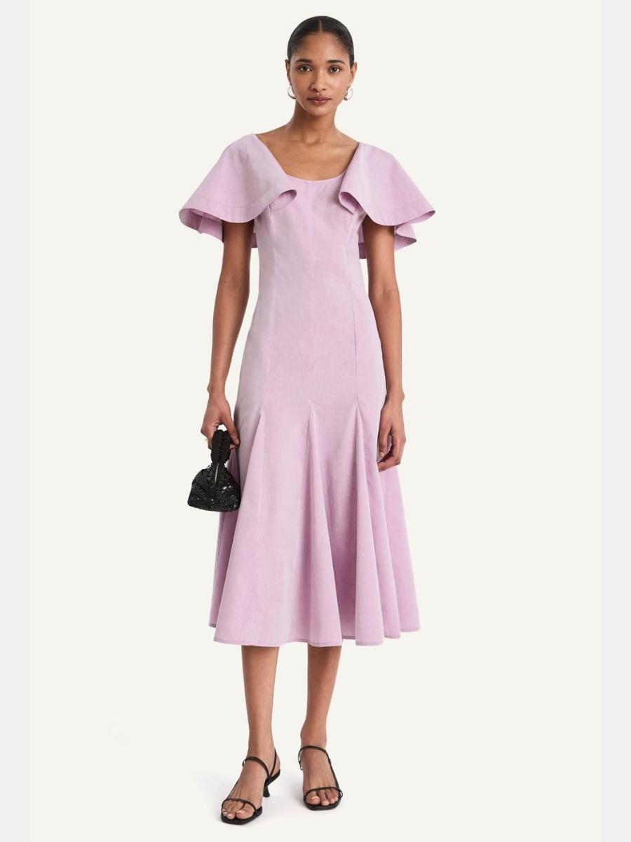 Liberte Dress in Rose Chambray