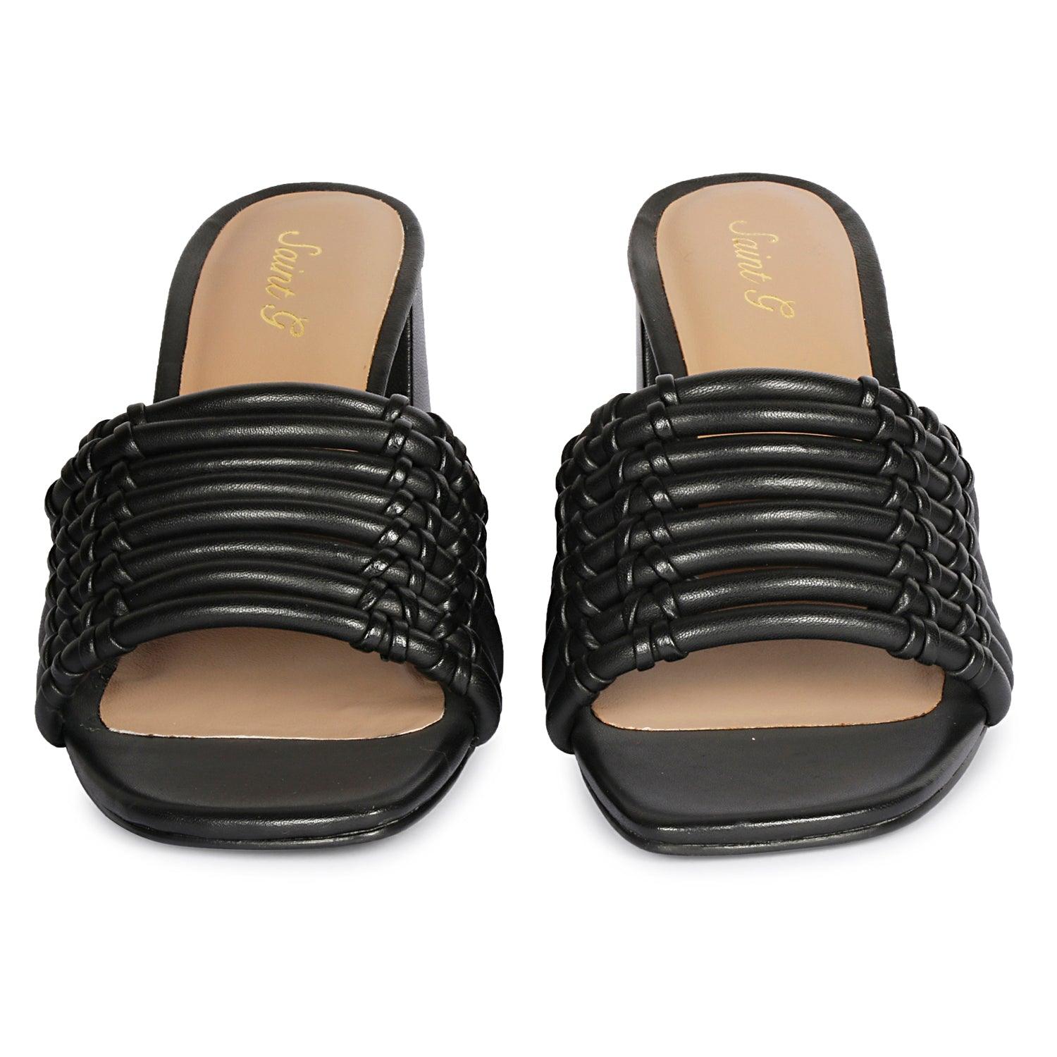 Bethany Black Sandals