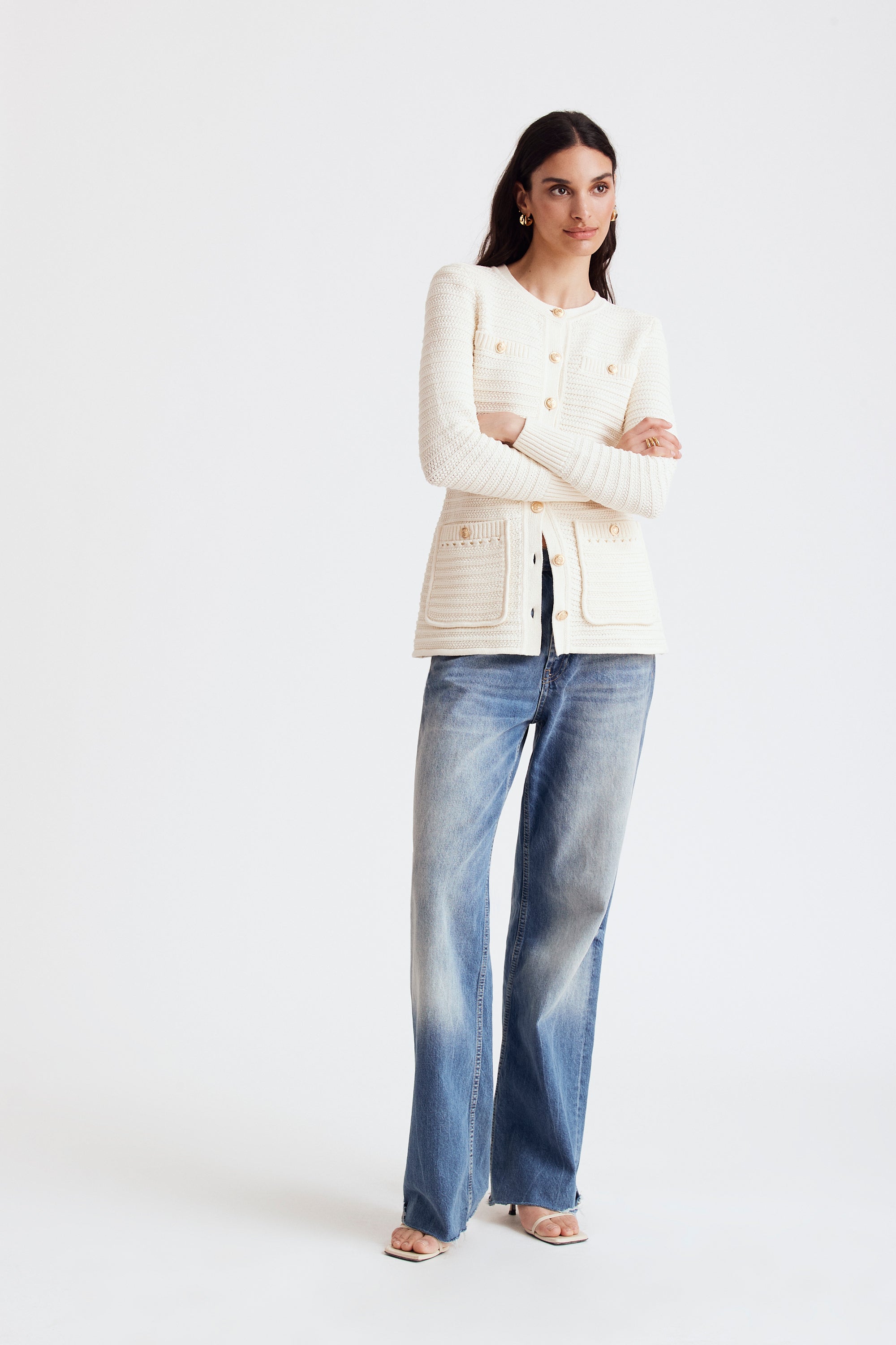 Constance Cotton Knit Jacket