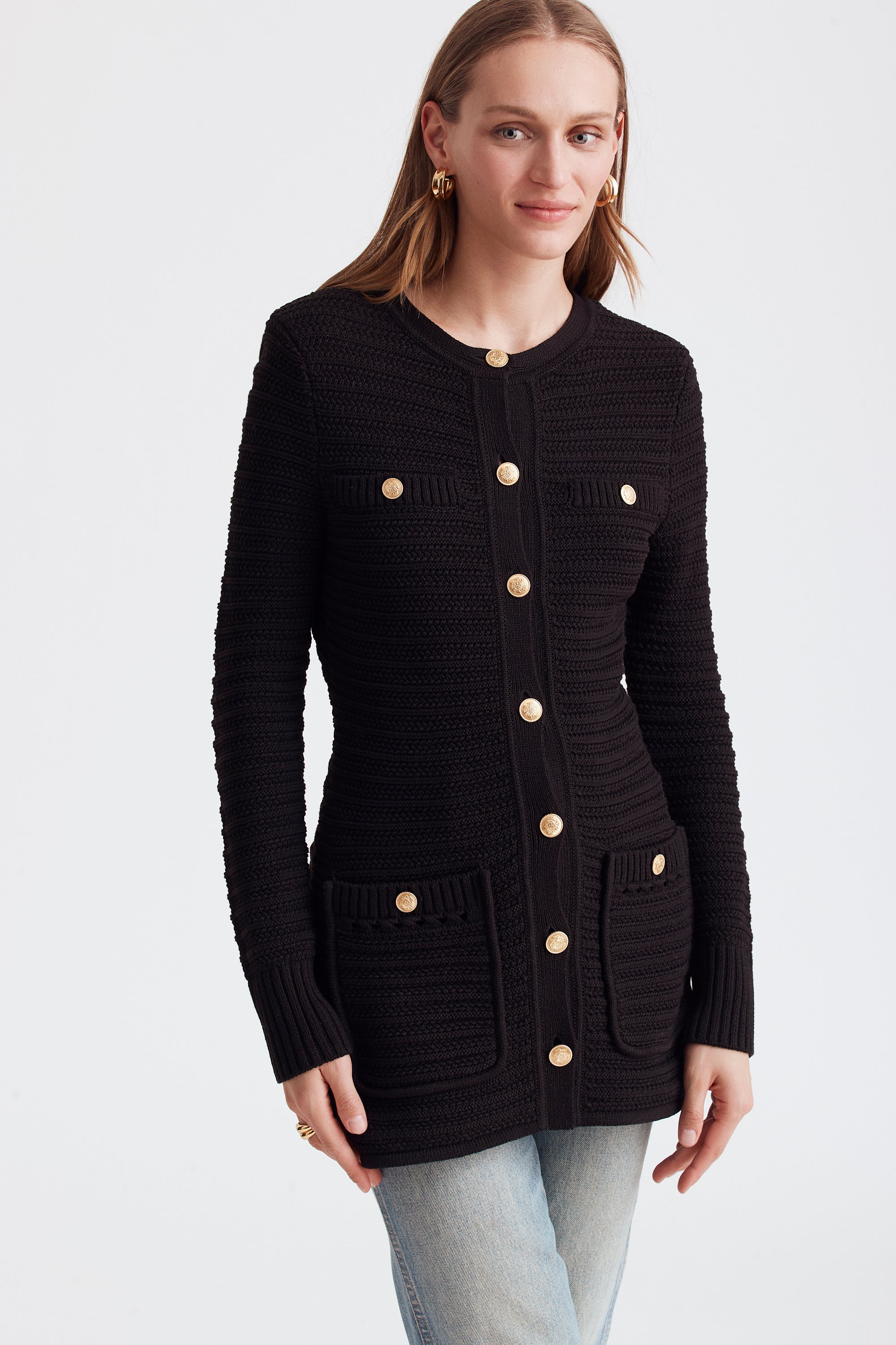 Constance Cotton Knit Jacket