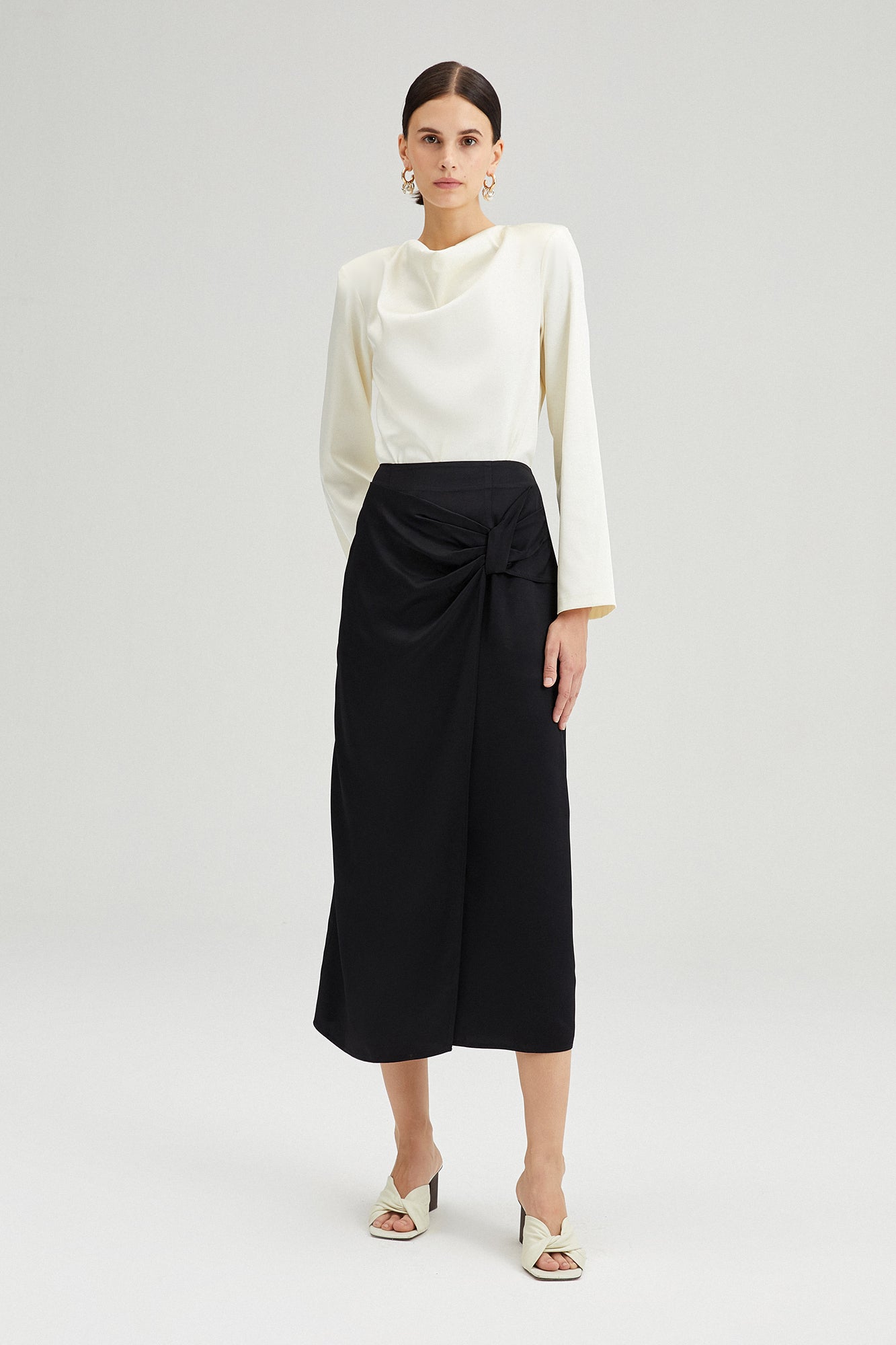 Skirt with Knot Detail