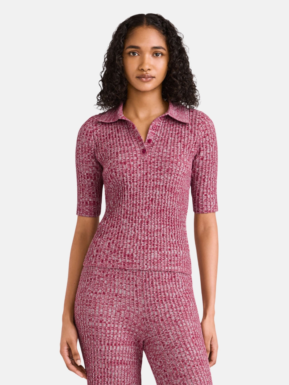 Aether Knit Top in Orchid