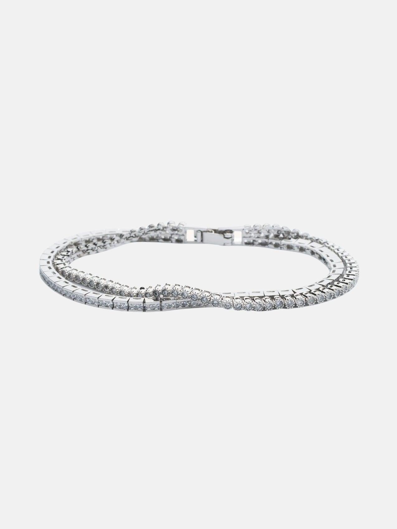 Dual Chain Tennis Bracelet