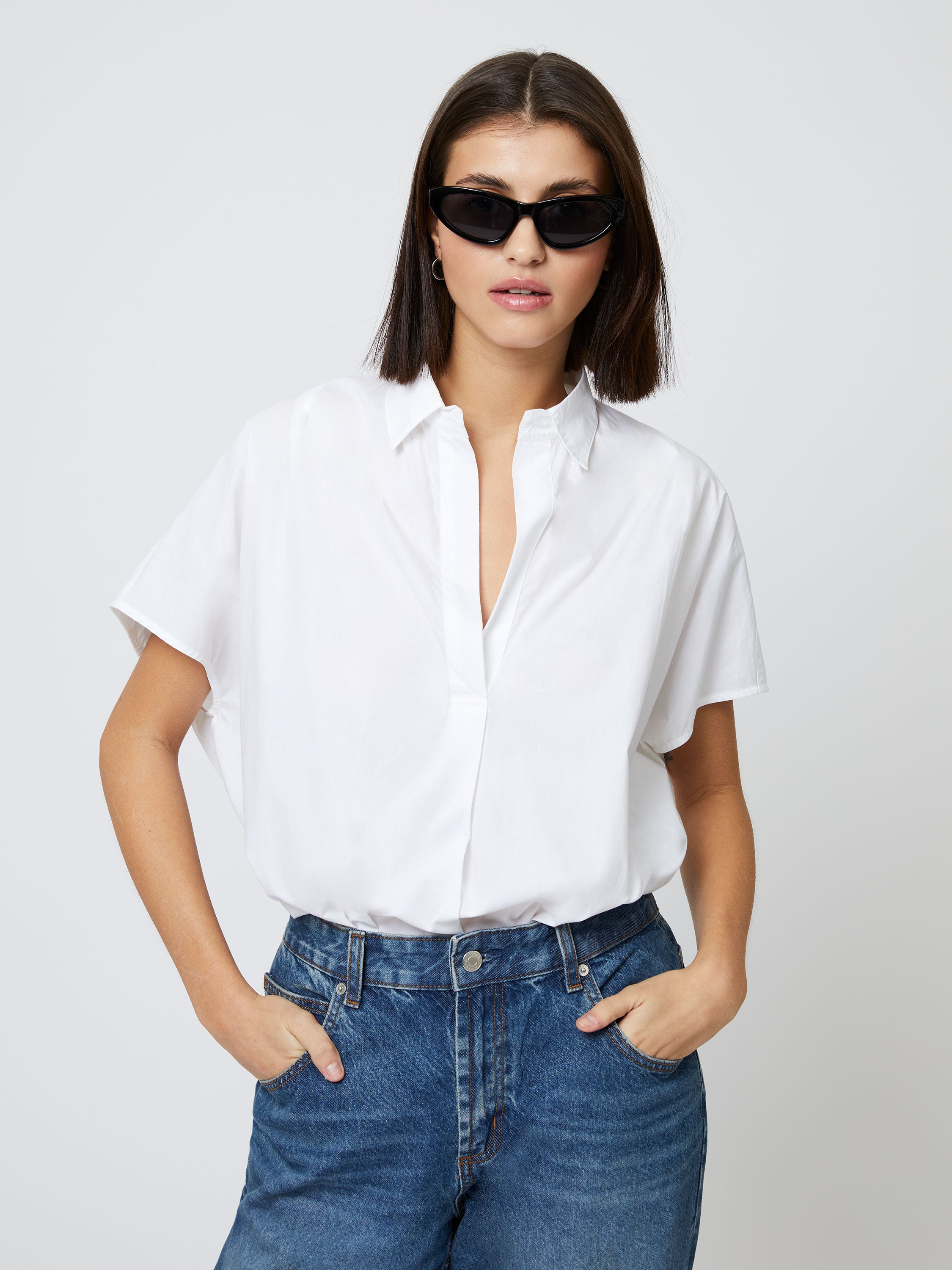 Cele Rhodes Poplin Short Sleeve Shirt