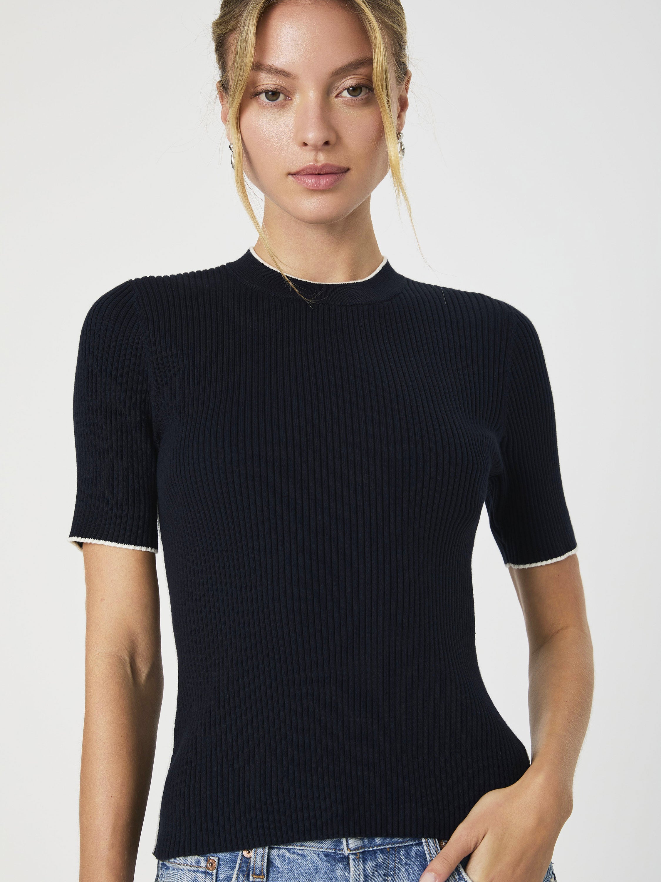 Mozza Short Sleeve Sweater