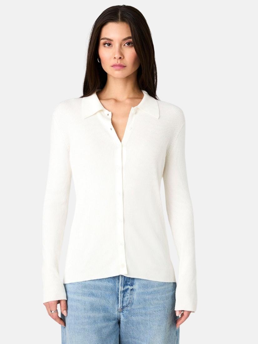 Nadina Collared Knit Top