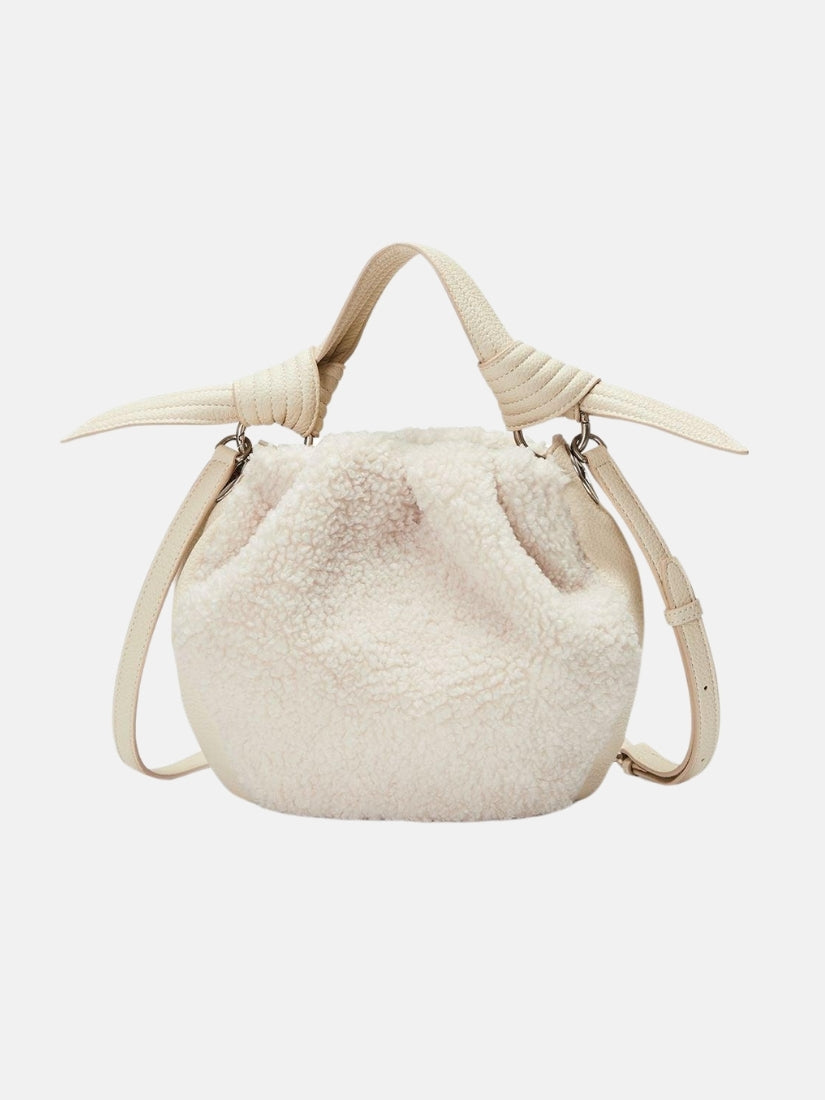 Selena Eco Fur Bucket Bag