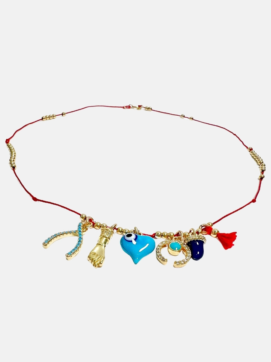 Lucky Charms Cord Necklace