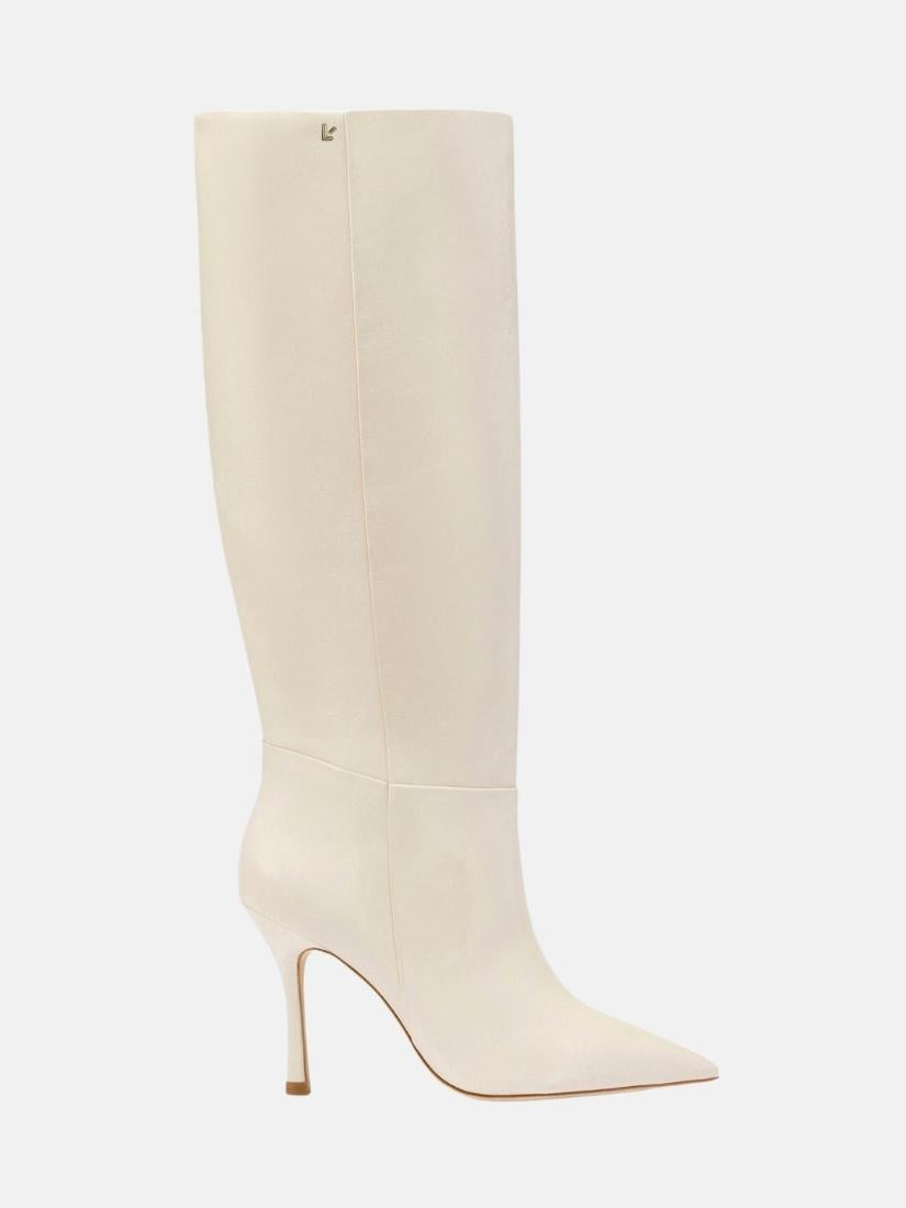 Kate Boot In Ivory Leather