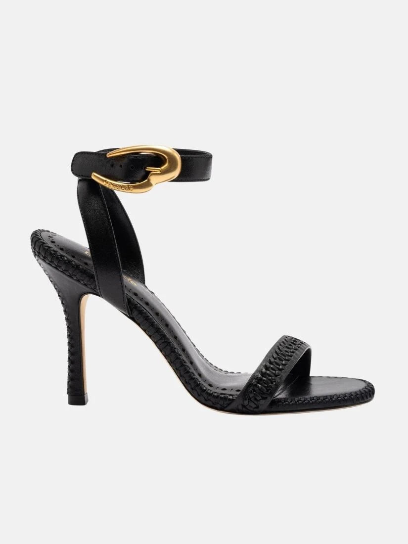 Verona Sandal In Black Leather