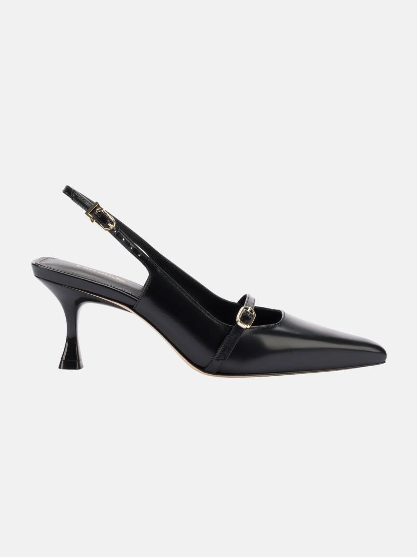 Ines Pump In Black Leather