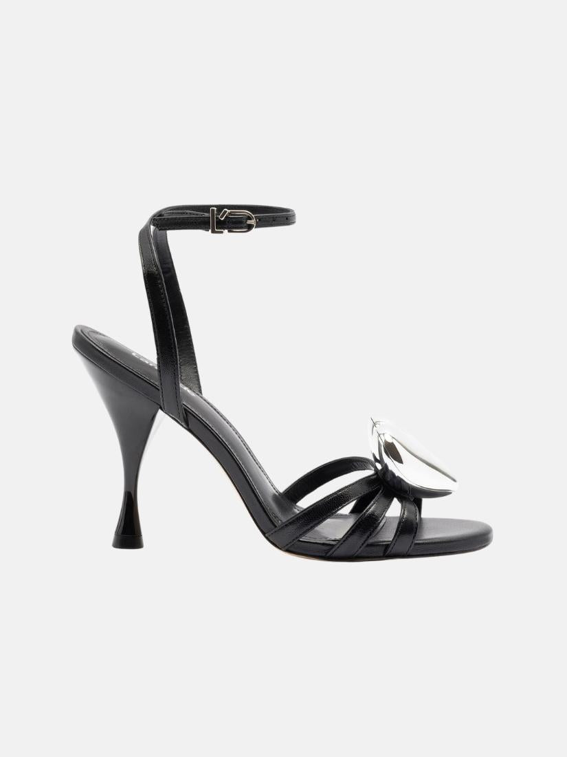 Amore Sandal in Black Leather
