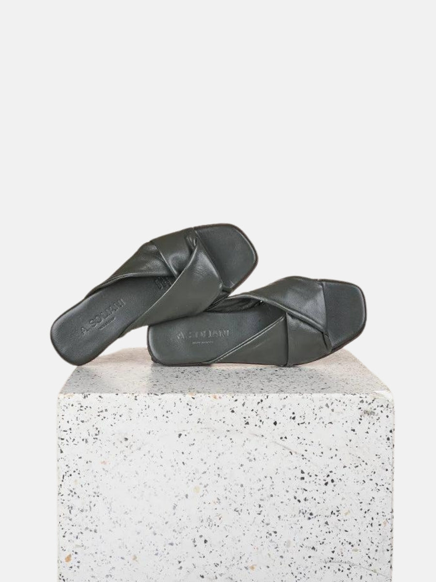 Lecce - Olive Nappa Sandals (2323)