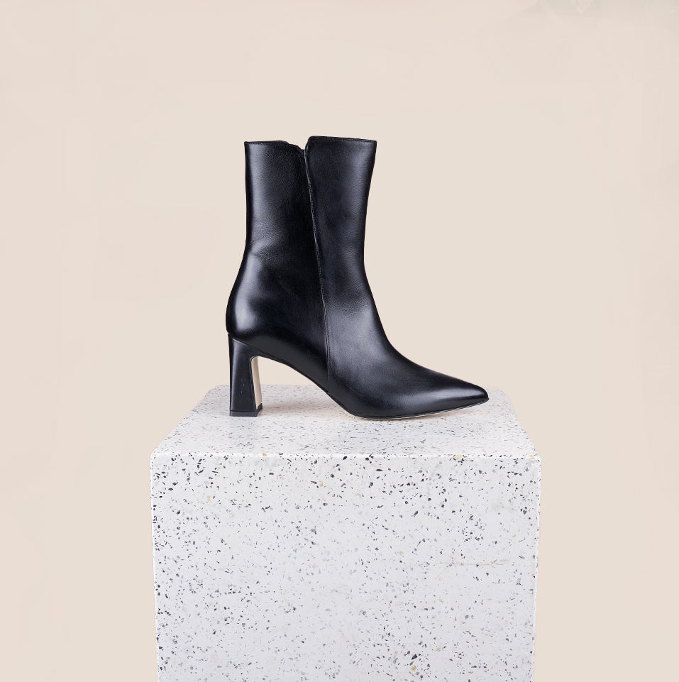 Livorno Boot Black Leather