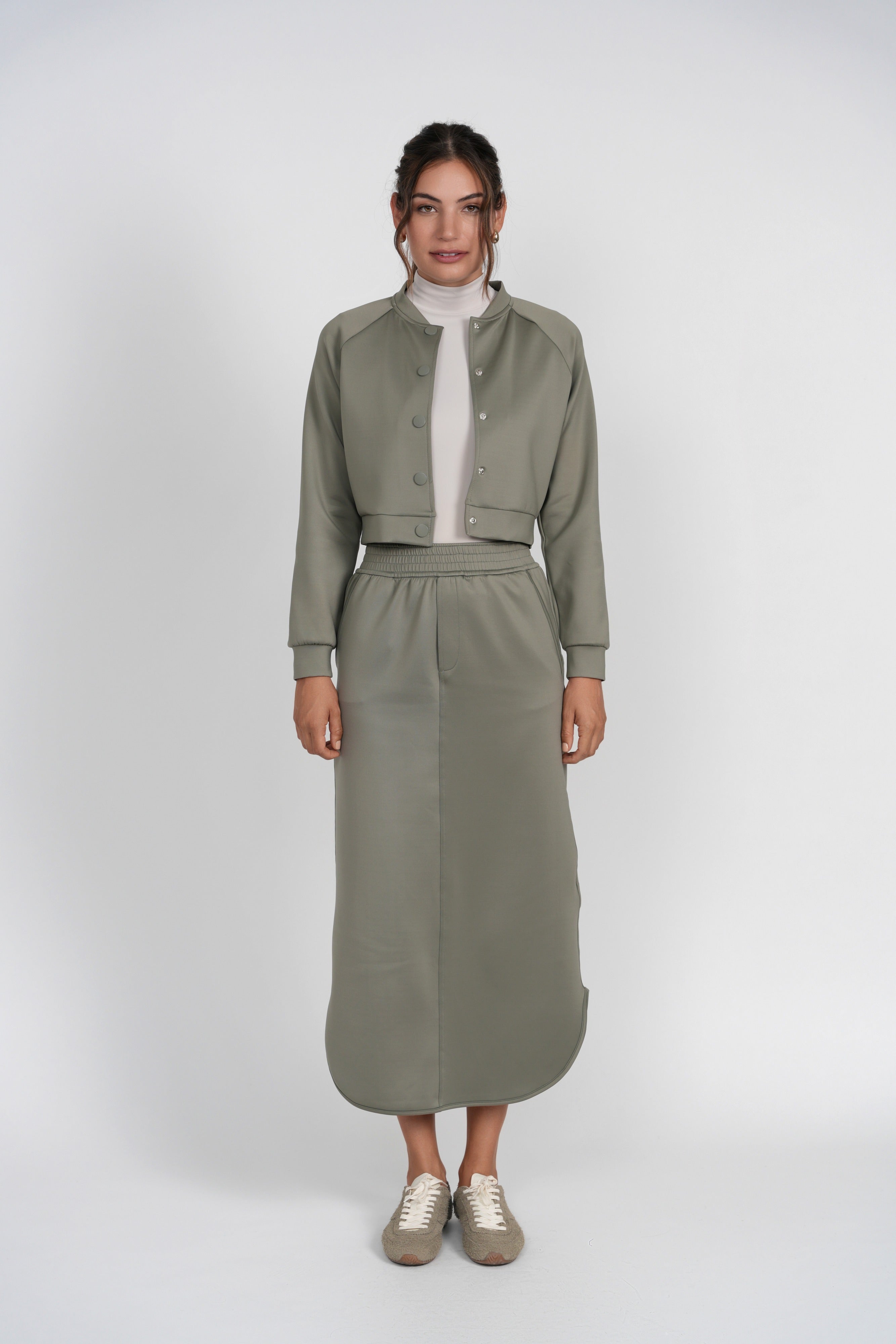 Lottie Straight Maxi Skirt