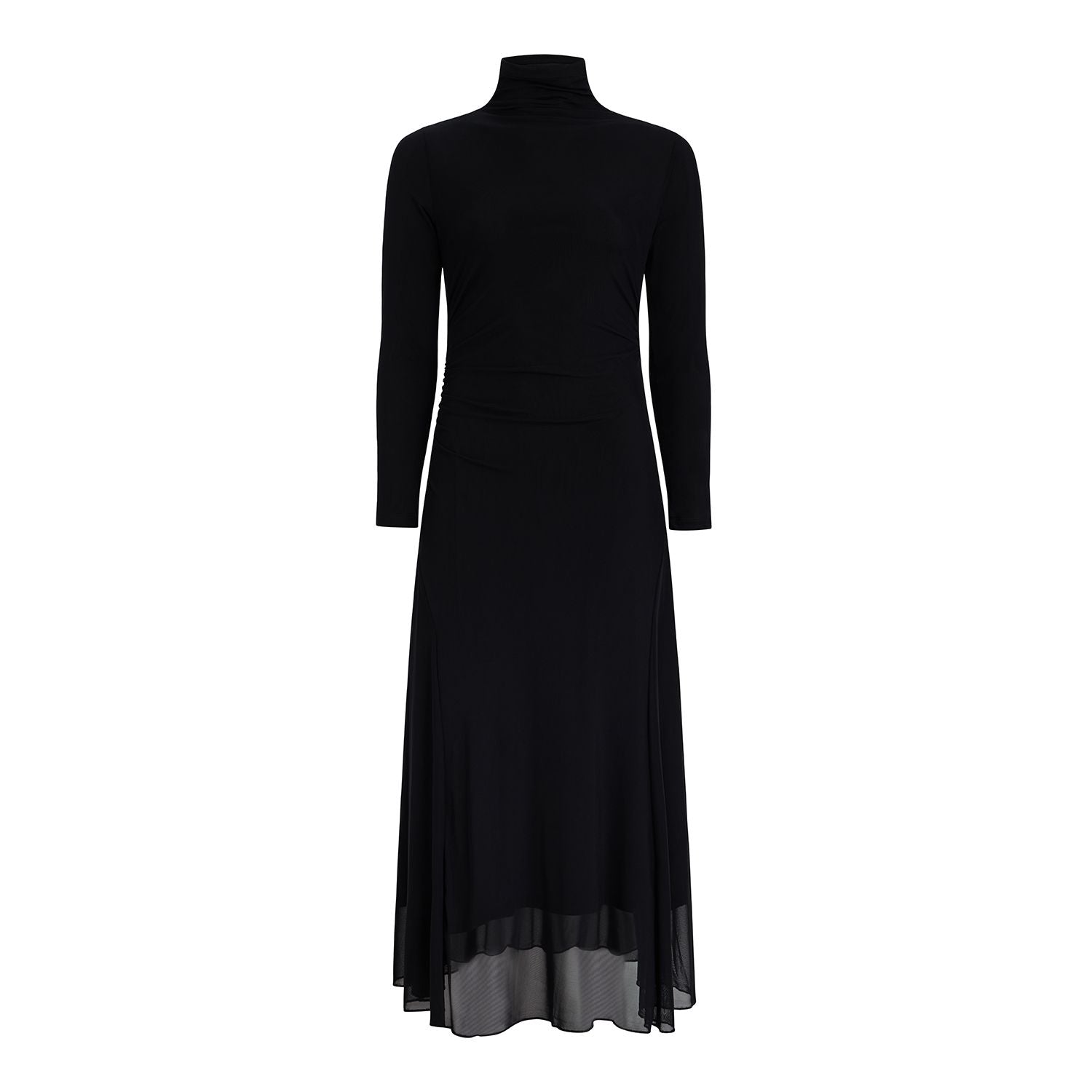 Delilah Mesh Bias Cut Dress