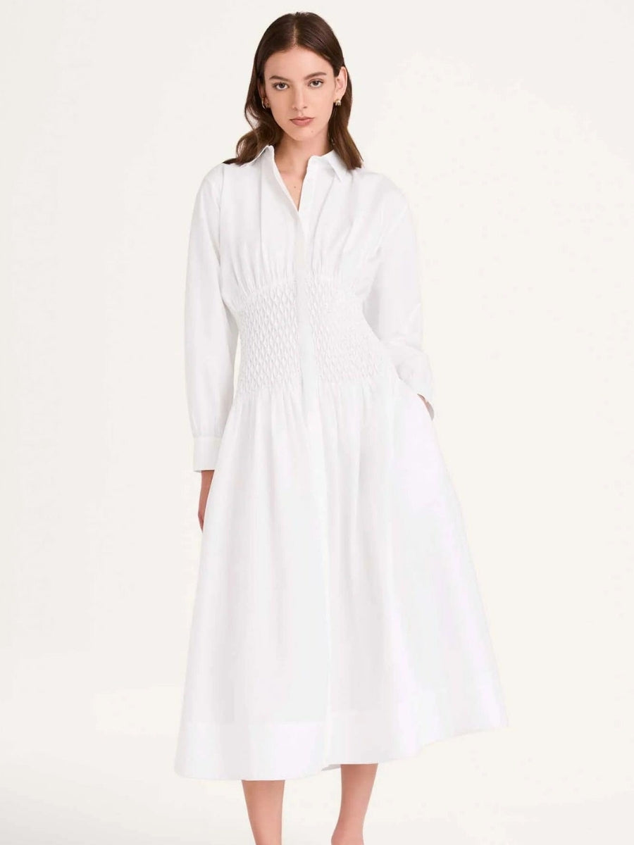 Jordaan Dress in White
