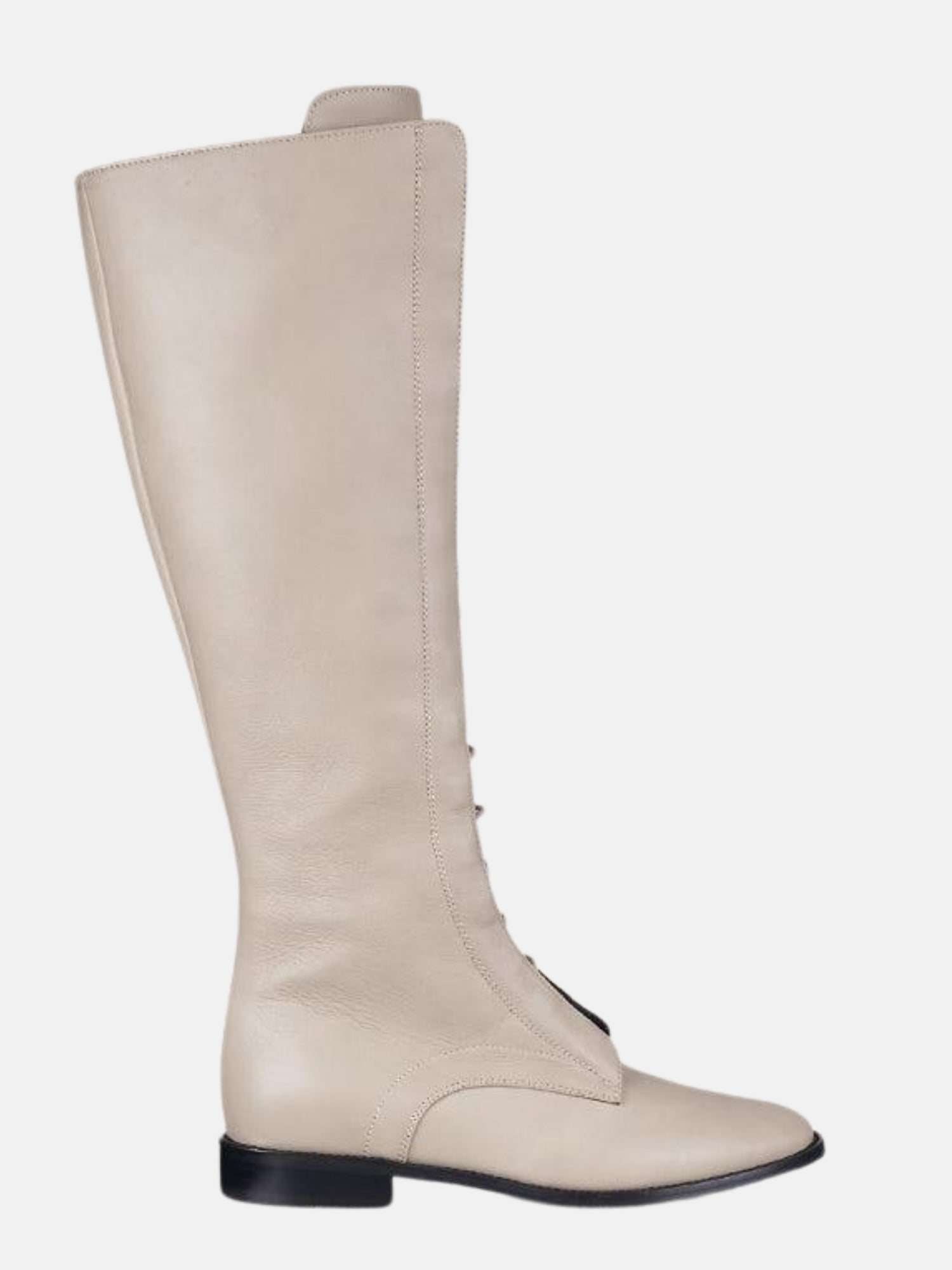 Milano Tall - Beige Leather