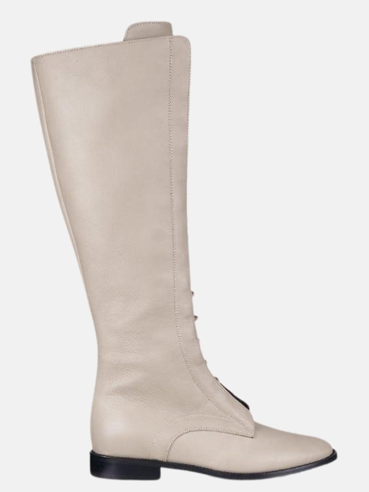 Milano Tall - Beige Leather