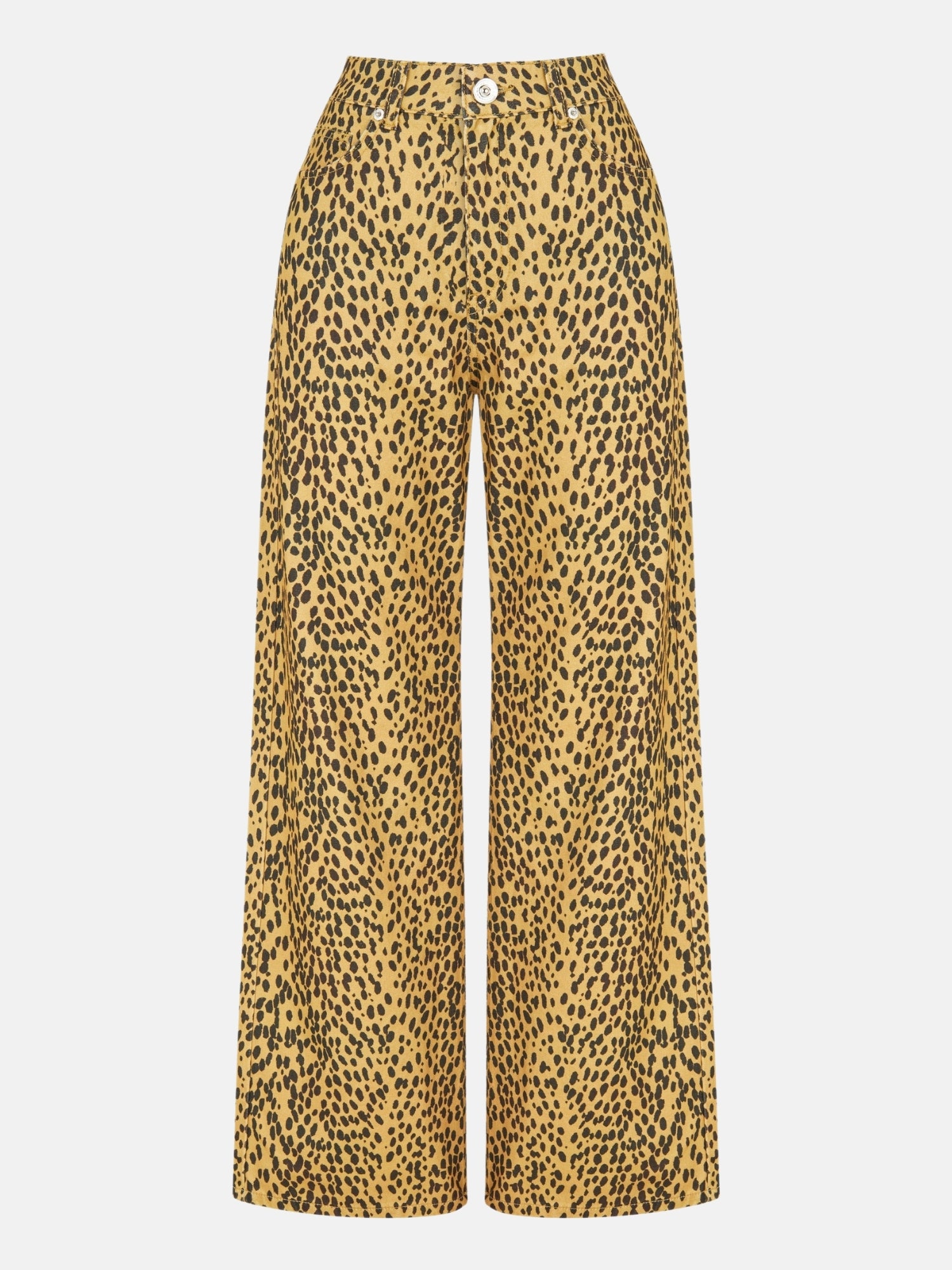 Leopard Print Jeans