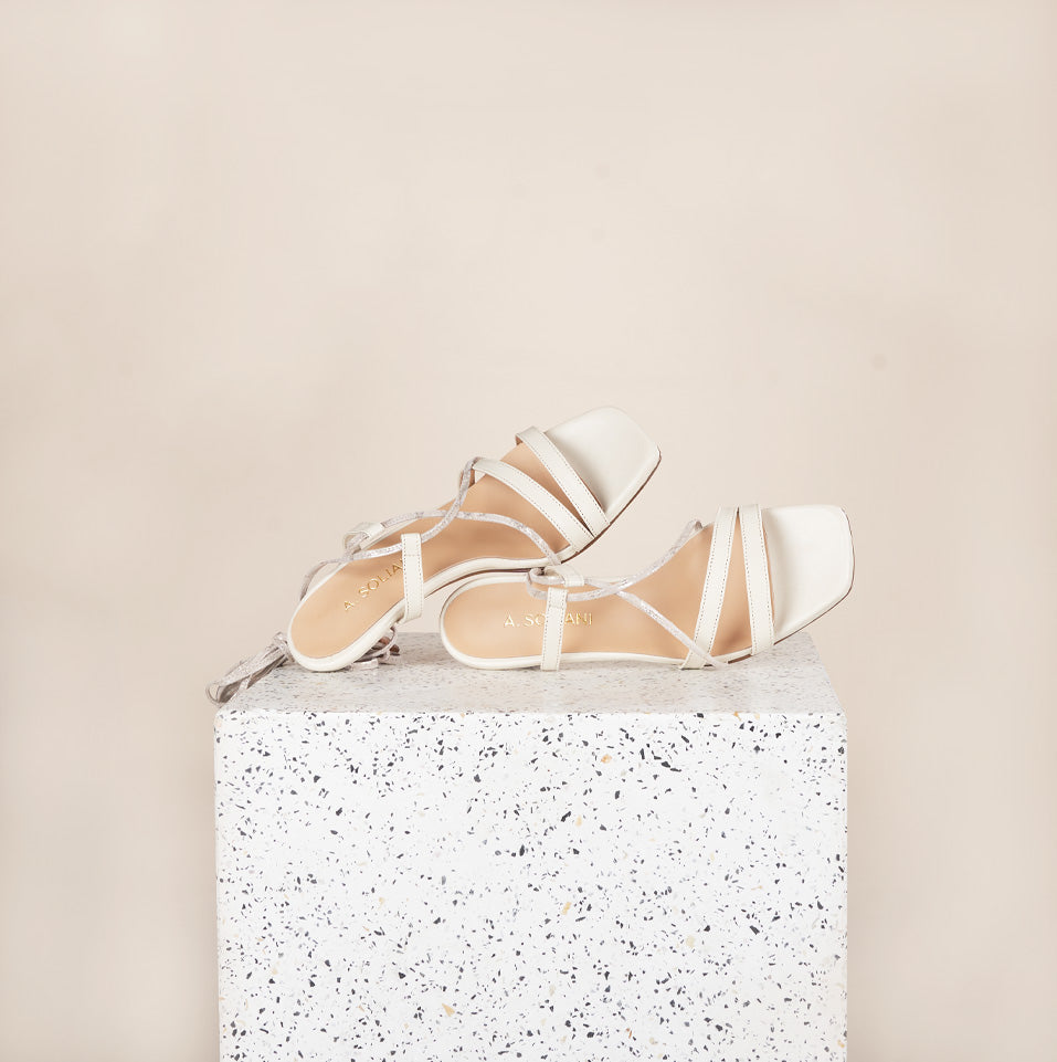 Rimini Heel Ivory