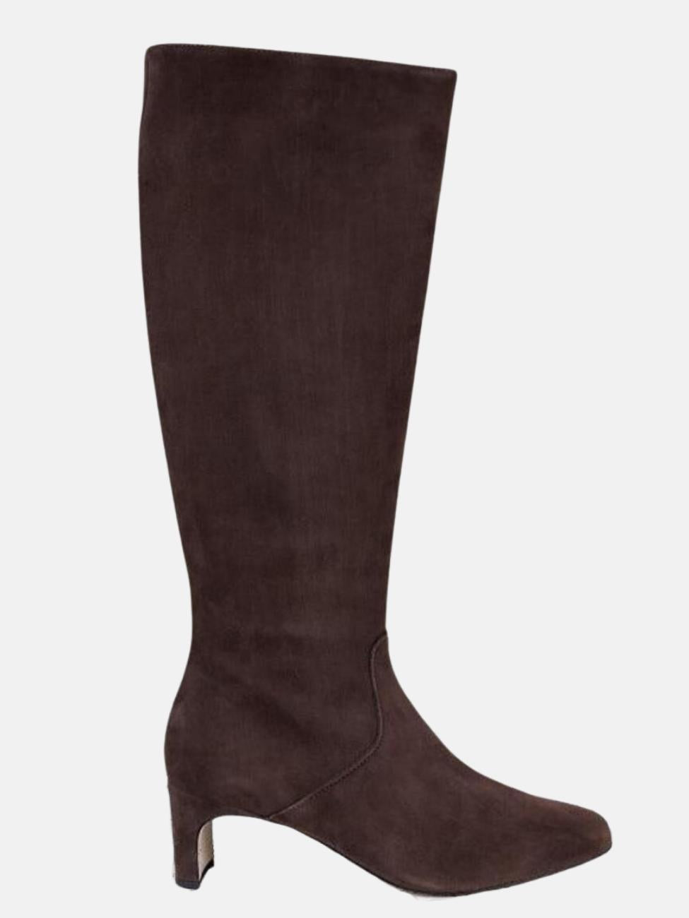 Stella Boot in Chocolate  Suede