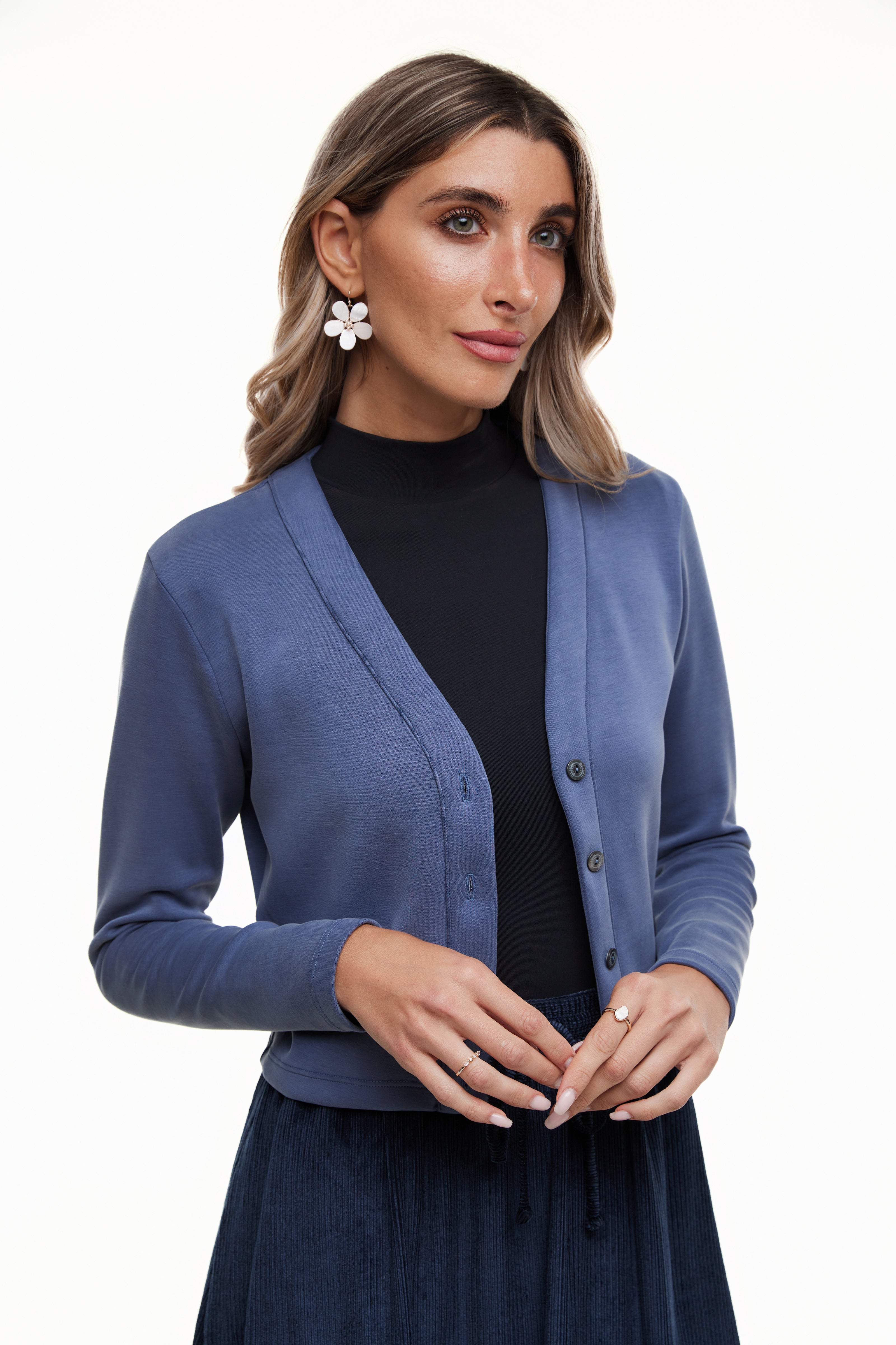 STEPH STRETCH CARDIGAN