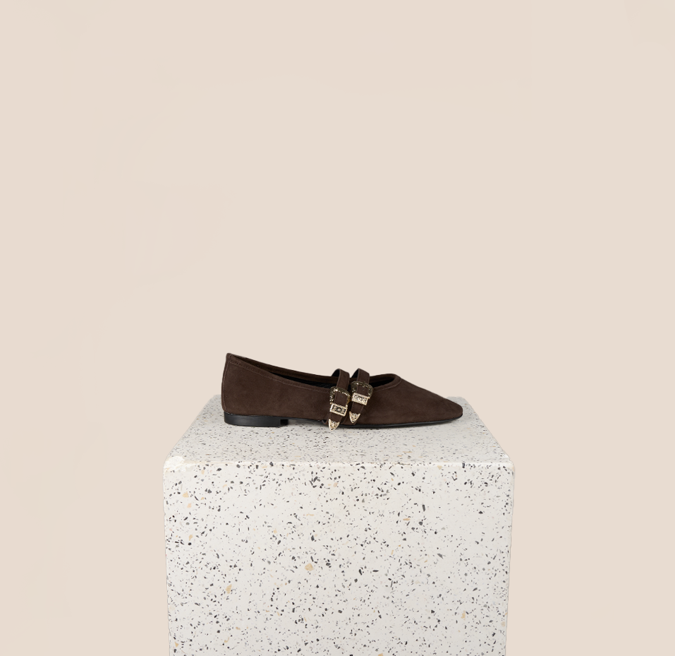 Udine in Chocolate Suede