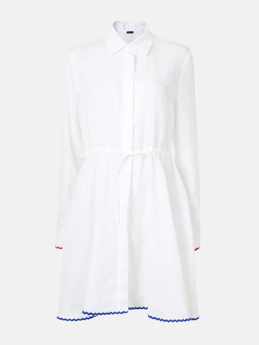 Amalfi Short Dress in White